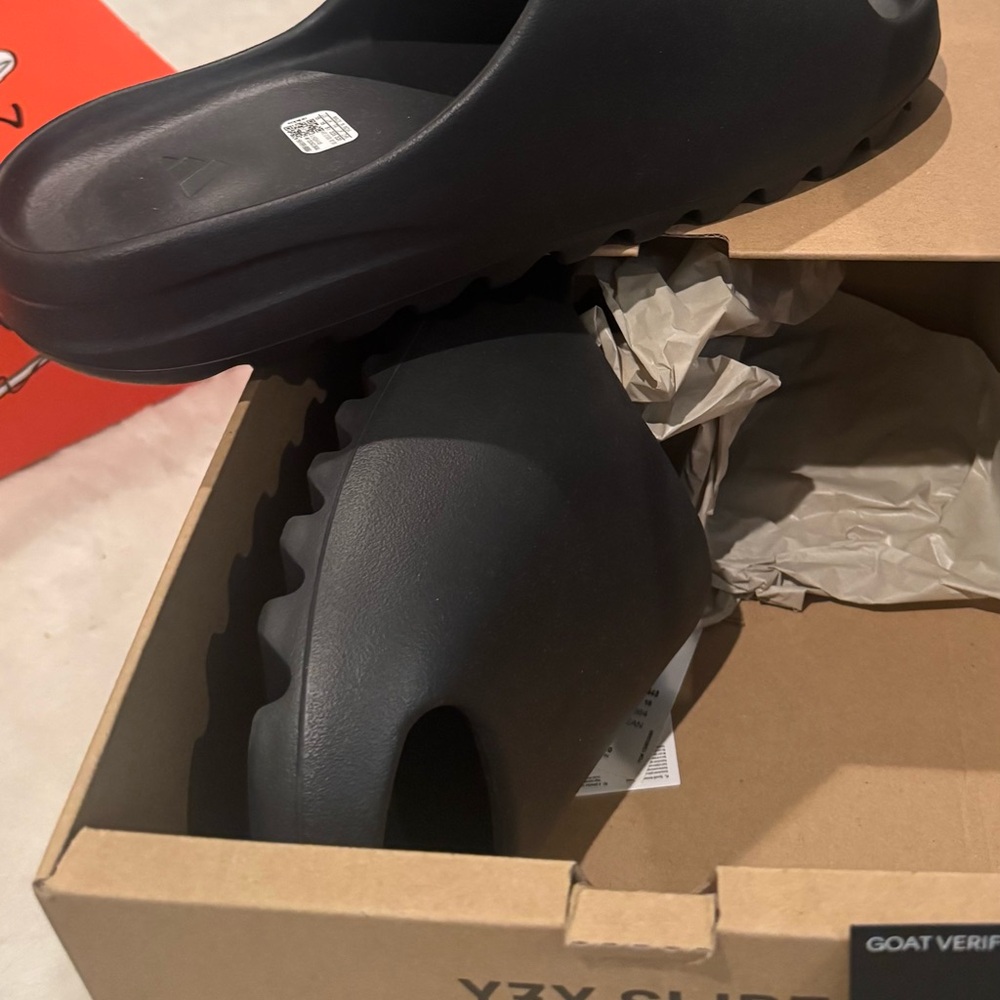 Black Slide Sandals